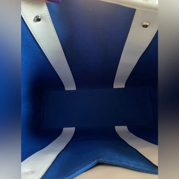 MICHAEL KORS EVA GRCIN BL MLT LG TOTE - Picture 6 of 11